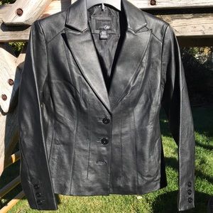 Genuine black Leather women’s jacket
